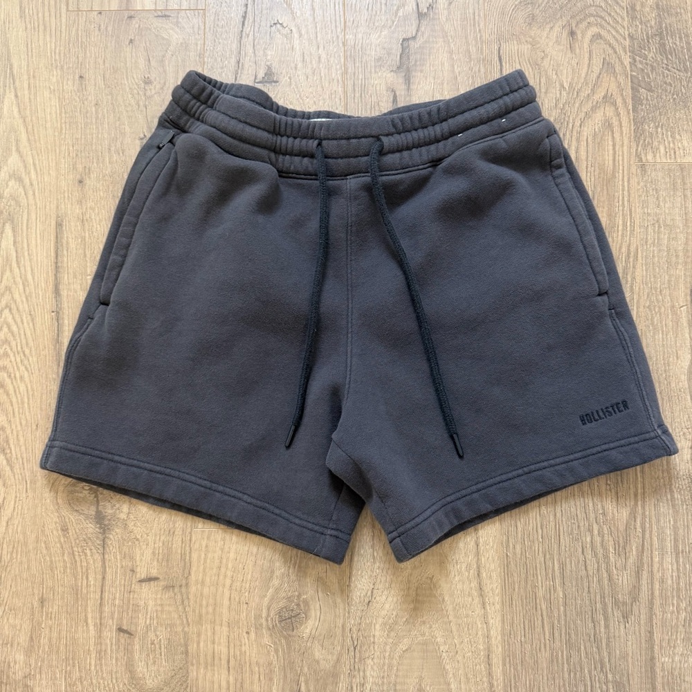 Hollister Charcoal Sweat Shorts